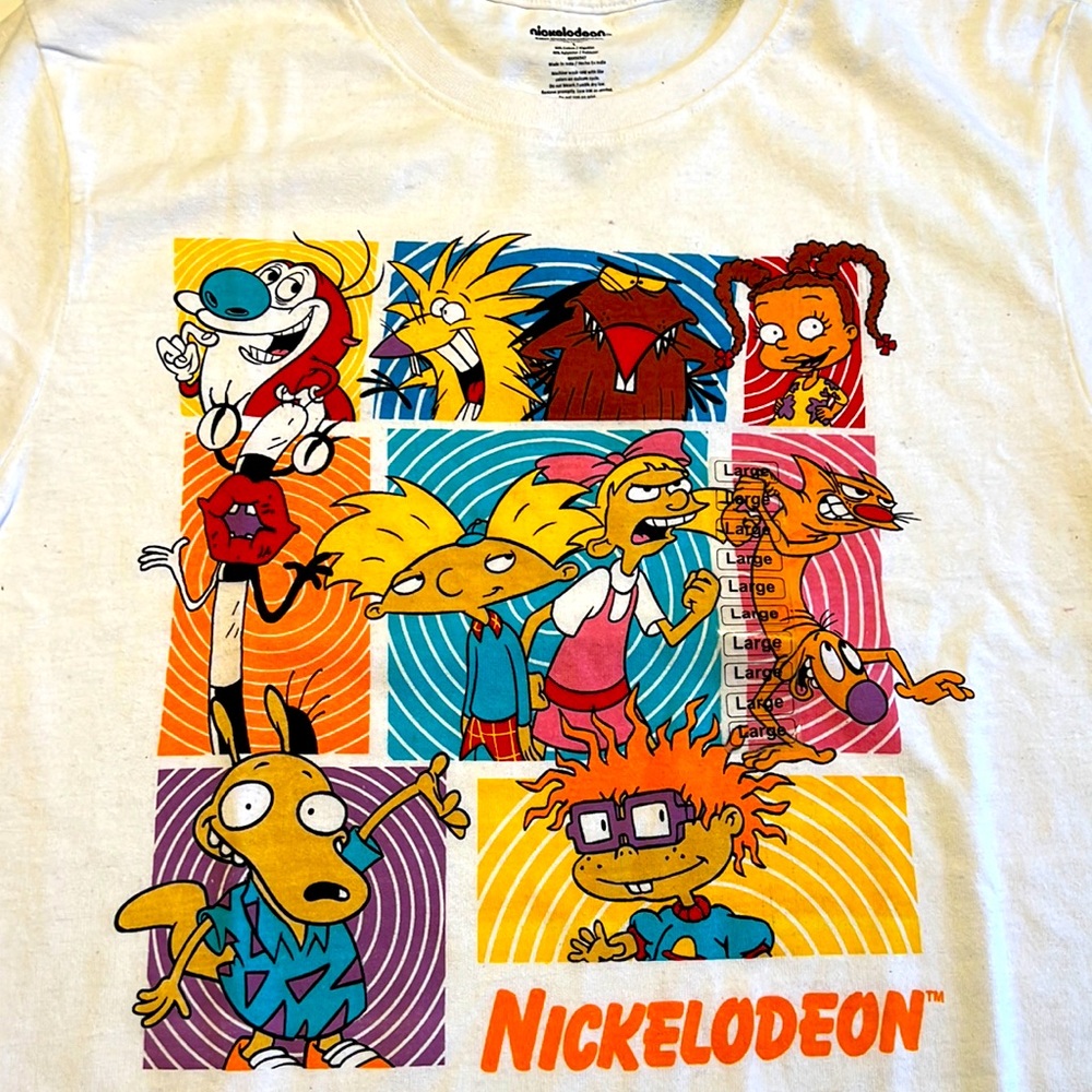 All your favorite nickelodeon cartoon characters